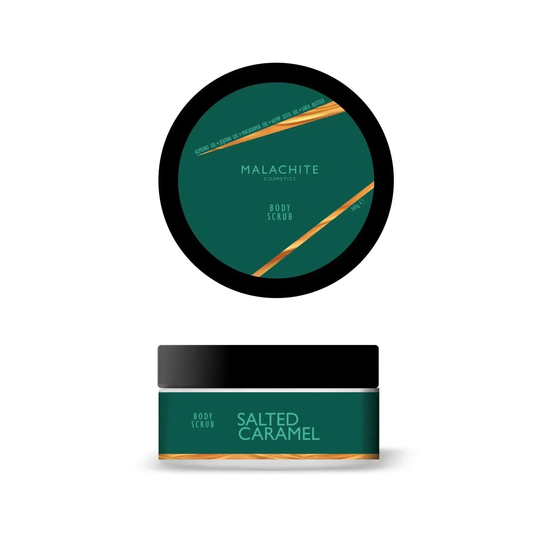 Kūno šveitiklis Salted Caramel-MALACHITE COSMETICS-Misiule.lt