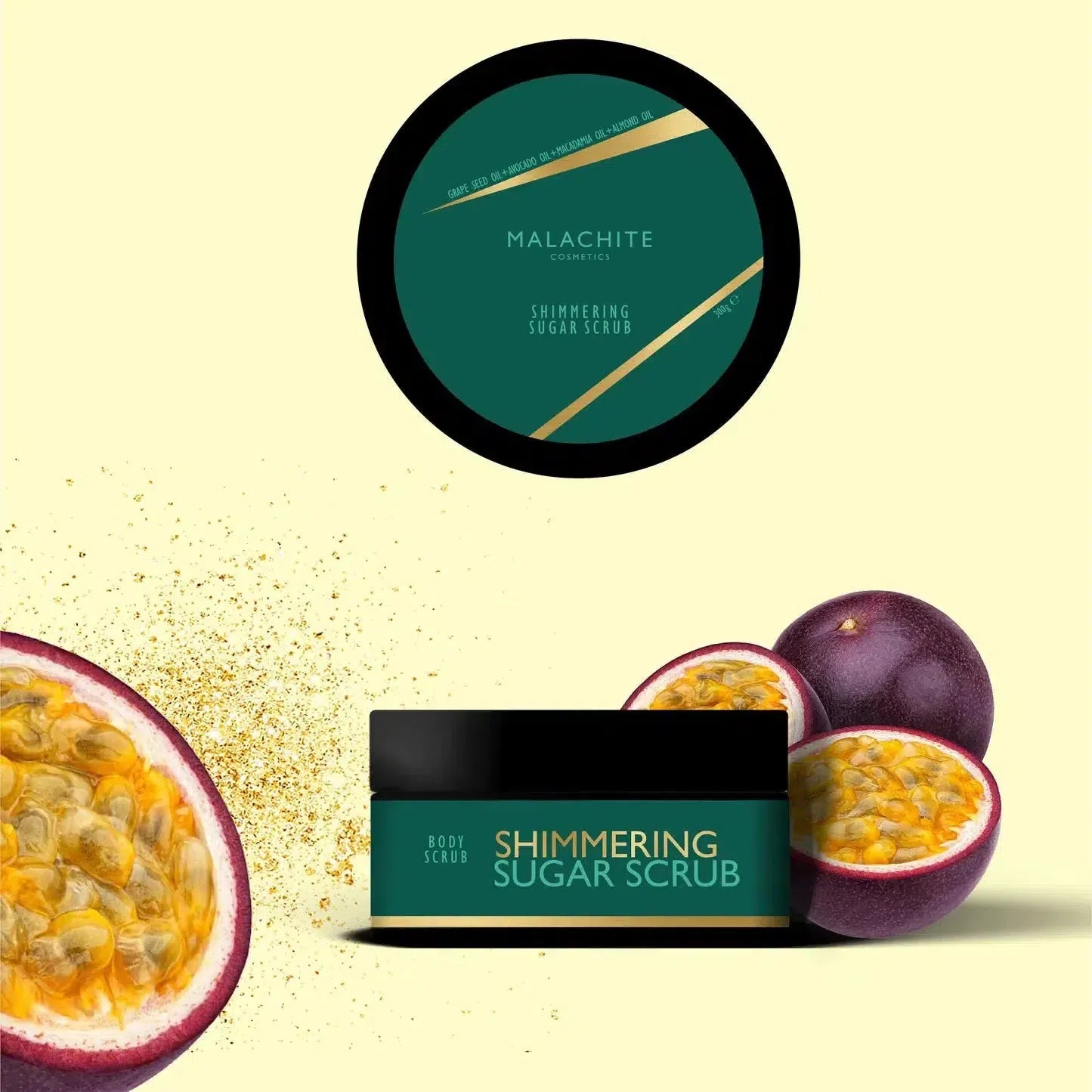 Kūno šveitiklis Shine Bright-MALACHITE COSMETICS-Misiule.lt