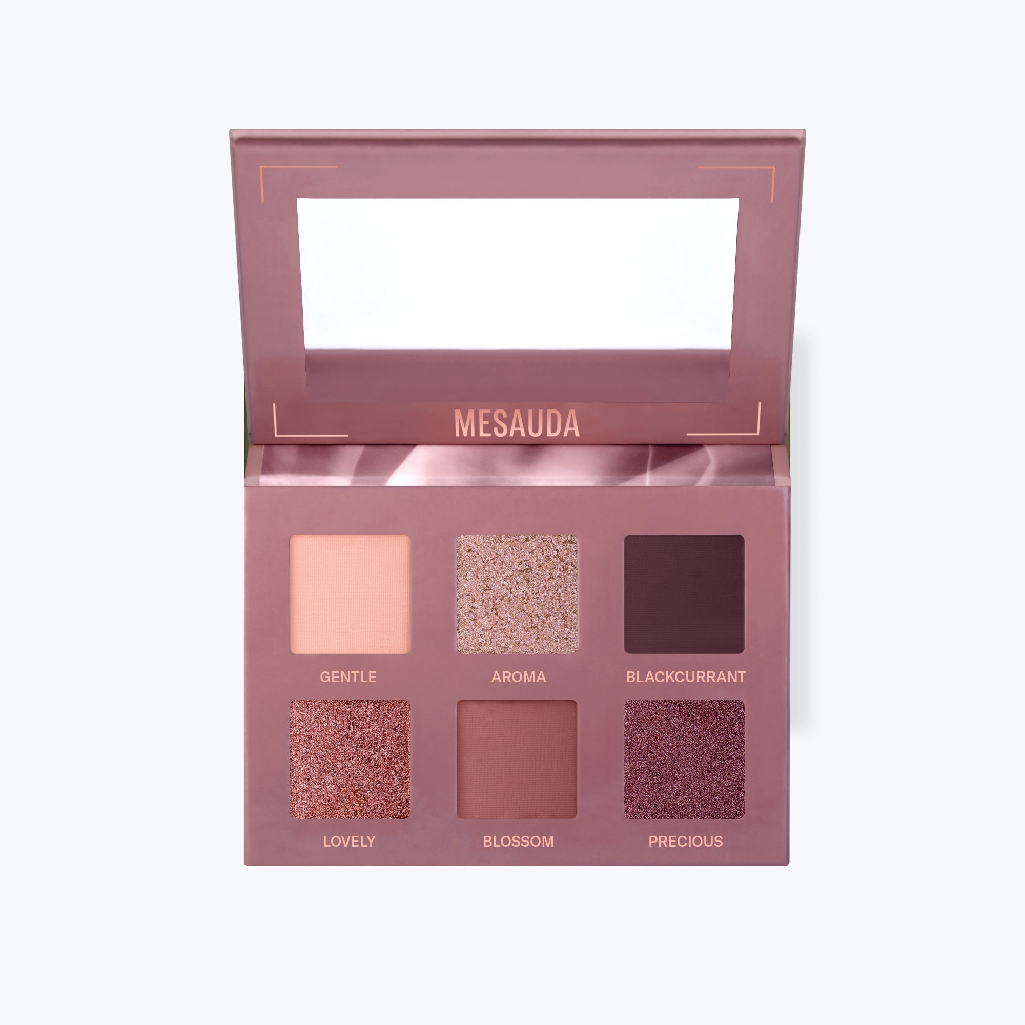 Mesauda Bare Akių šešėlių paletė 201 Tender Mauve-Mesauda-Misiule.lt