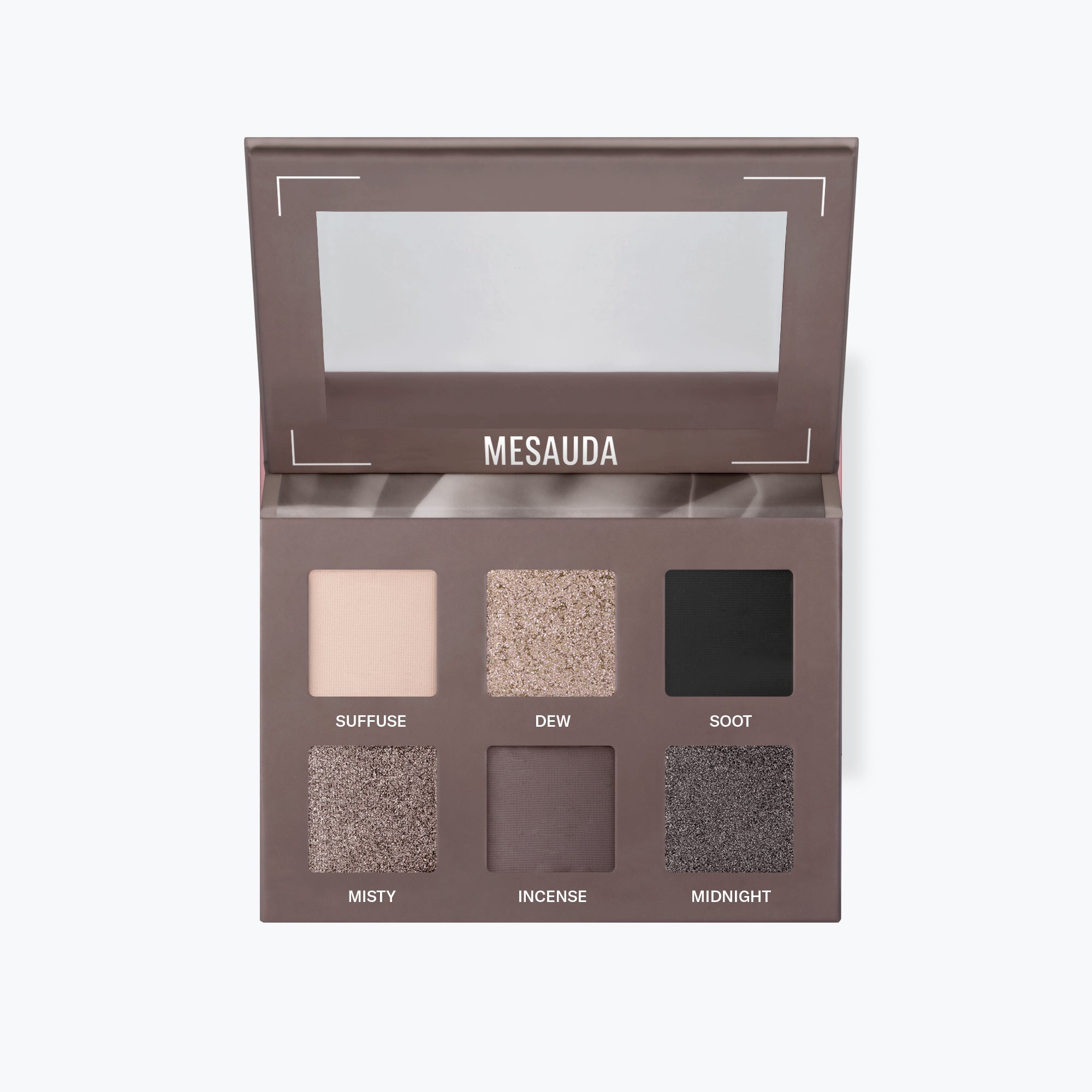 Mesauda Bare Akių šešėlių paletė 202 Deep Smoky-Mesauda-Misiule.lt