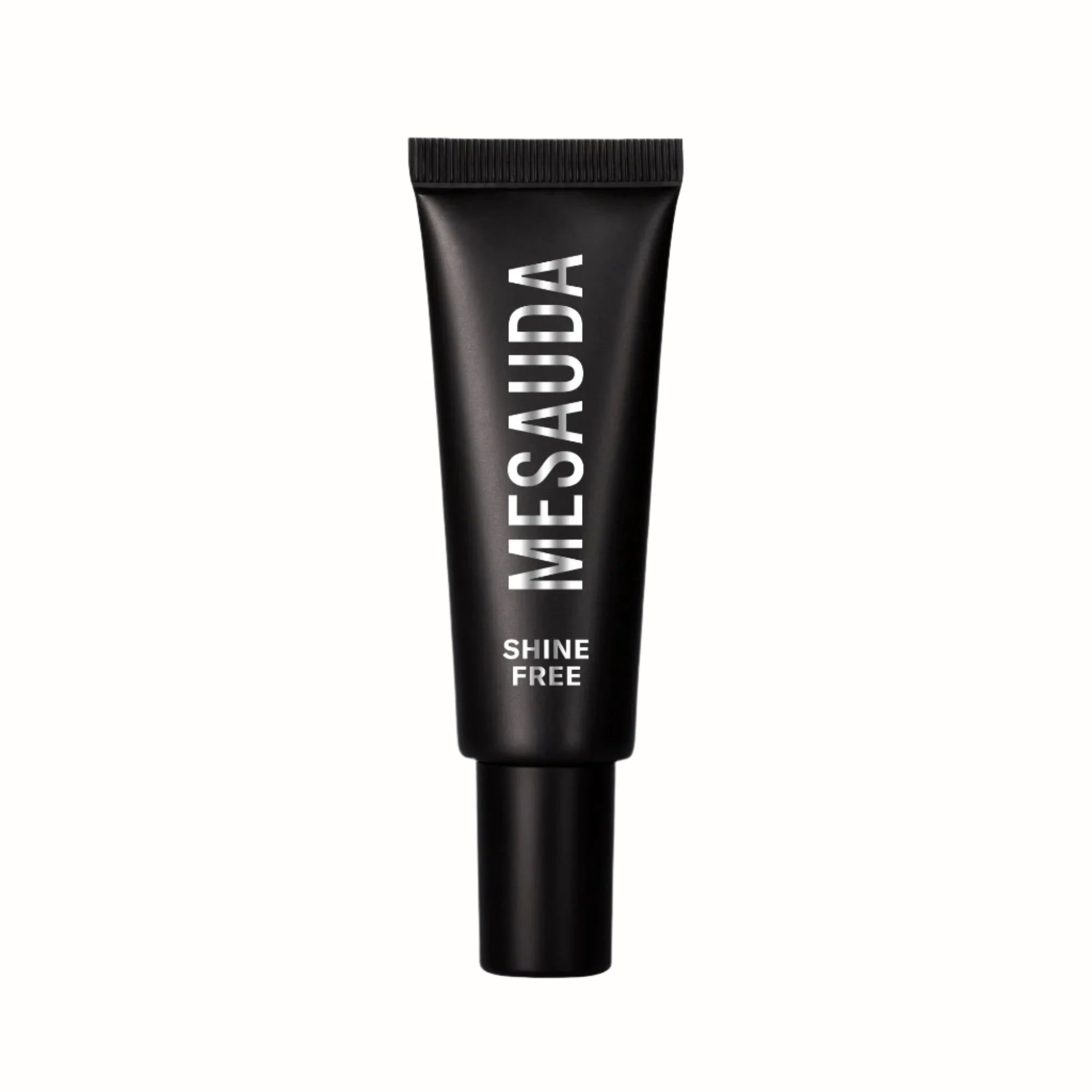 Shine Free Primer

A matte-finish primer from Mesauda, designed to reduce shine and create a smooth base for makeup application. The product comes in a sleek black tube with white lettering, emphasizing its shine-control properties, ideal for long-lasting, flawless skin throughout the day.