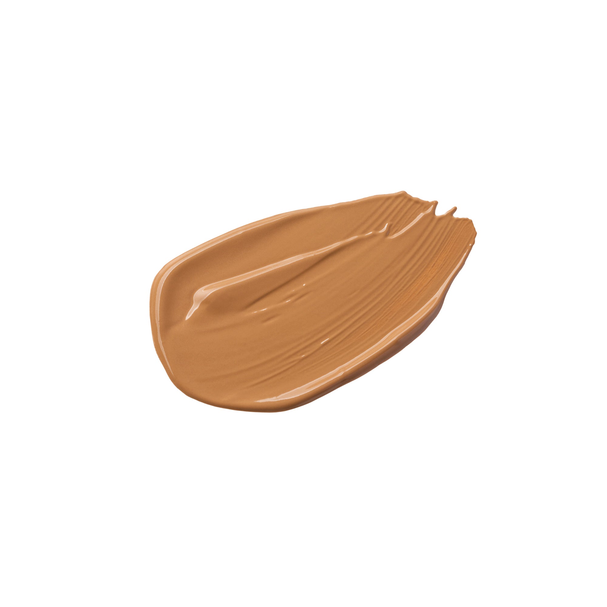 A swatch of the Milano The Skin Hydrating Foundation, showcasing its creamy, smooth texture with a natural beige tone. The foundation is designed to provide a lightweight, dewy finish, offering hydration and even coverage for a radiant complexion. Ideal for achieving a fresh and healthy look.