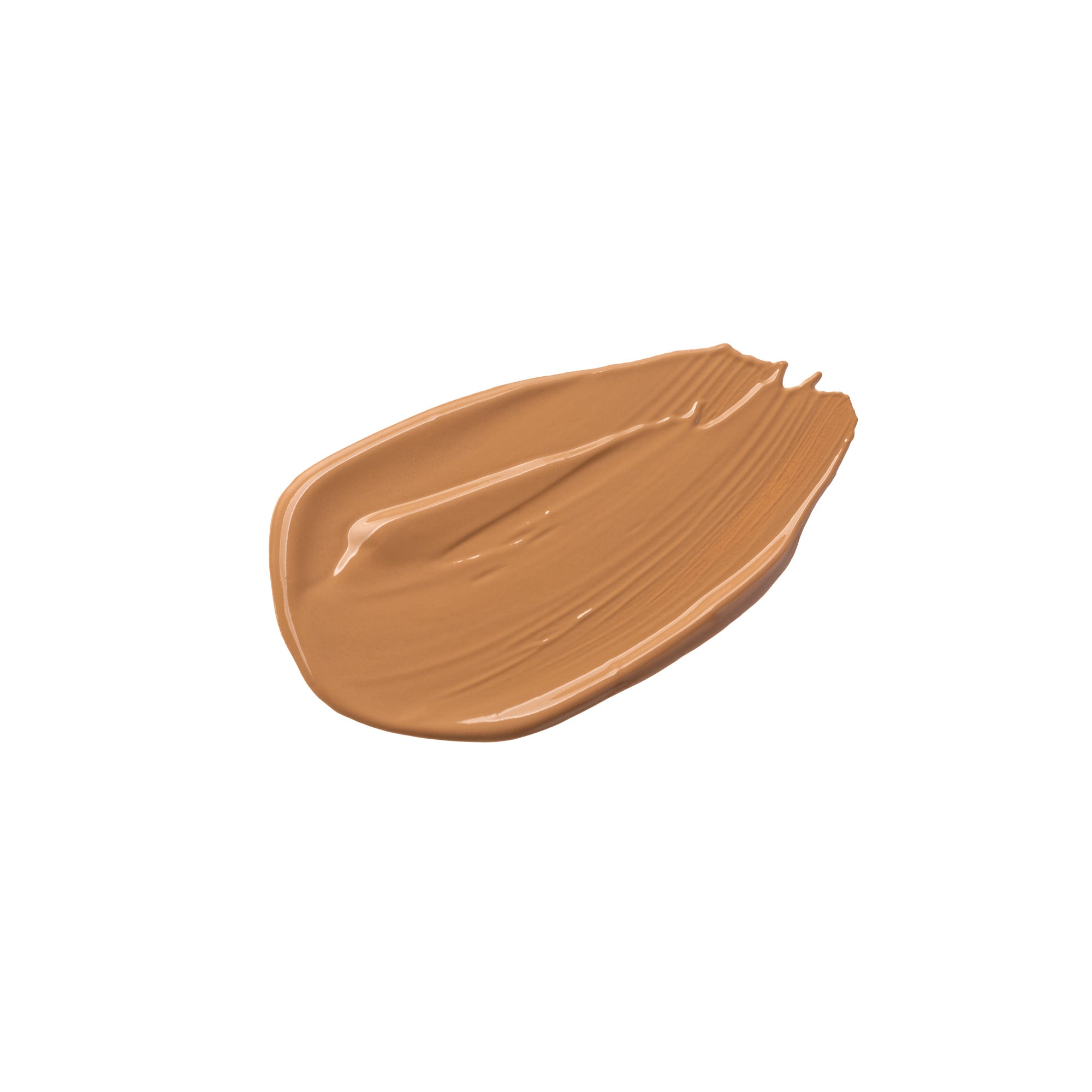 A swatch of the Milano The Skin Hydrating Foundation, showcasing its creamy, smooth texture with a natural beige tone. The foundation is designed to provide a lightweight, dewy finish, offering hydration and even coverage for a radiant complexion. Ideal for achieving a fresh and healthy look.