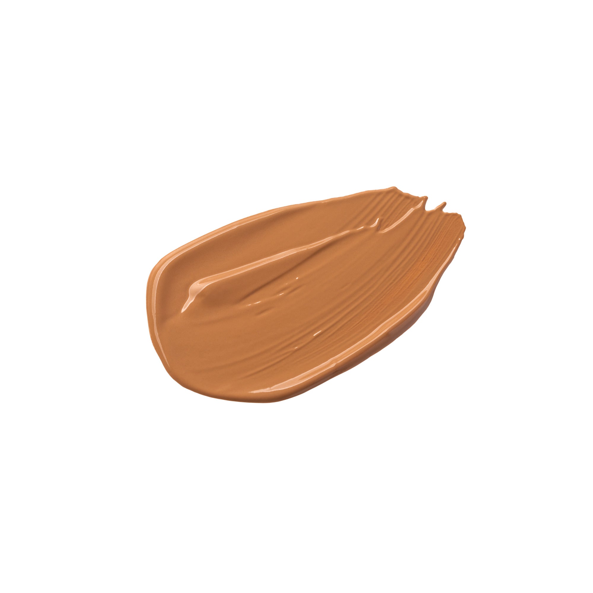 A swatch of the Milano The Skin Hydrating Foundation, showcasing its creamy, smooth texture with a natural beige tone. The foundation is designed to provide a lightweight, dewy finish, offering hydration and even coverage for a radiant complexion. Ideal for achieving a fresh and healthy look.