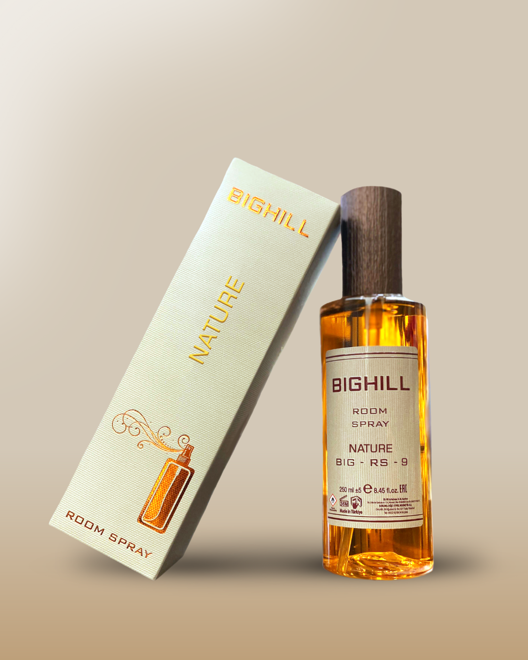 Purškiamas namų kvapas BIGHILL NATURE RS-9, 250ml