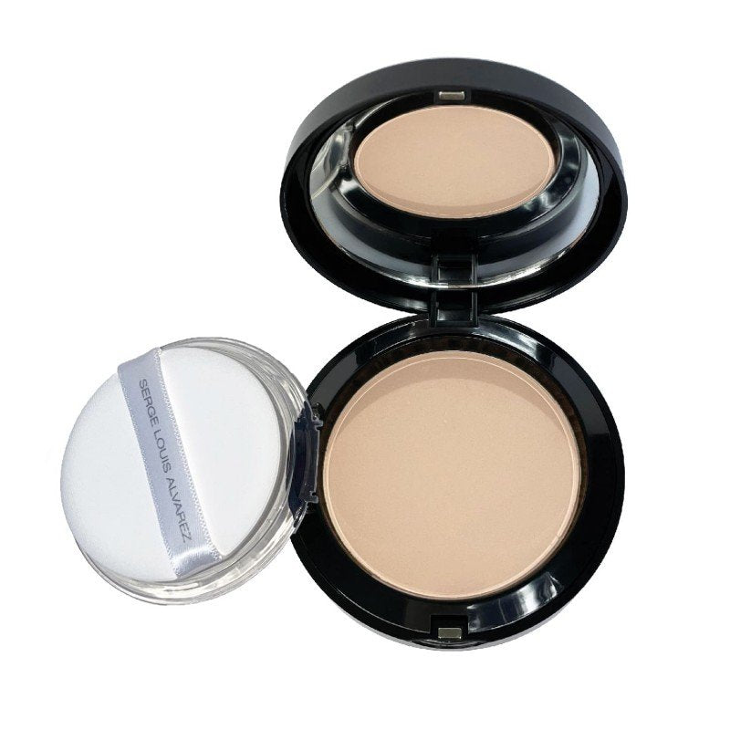 Šilkinės kompaktinės pudros-SLA PARIS-70505 Natural beige-Misiule.lt