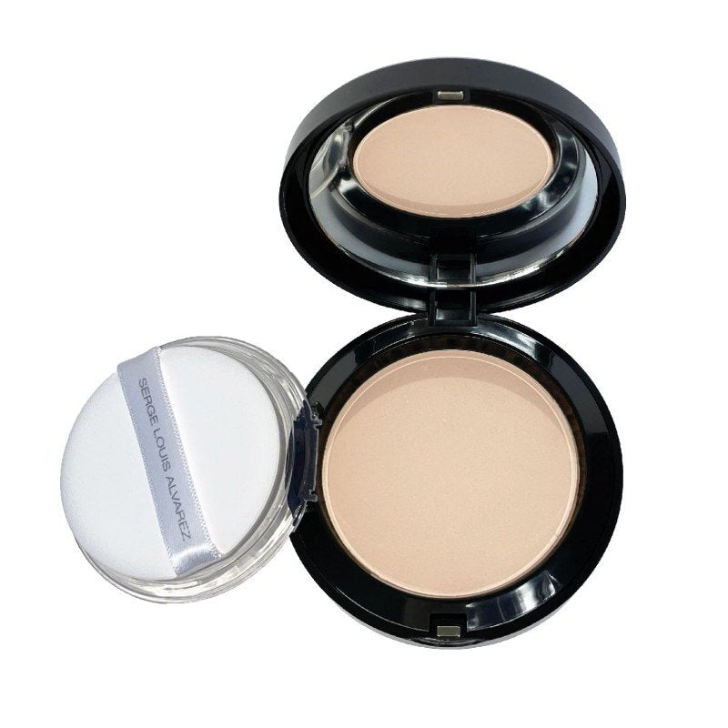 Šilkinės kompaktinės pudros-SLA PARIS-70505 Natural beige-Misiule.lt